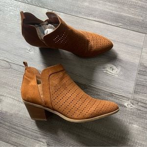 Indigo Brown Ankle Boots